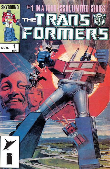 Coinz Comics, Image Comics, Transformers #1 40Th Anniversary Edition #1 B. Sienkiewicz Cvr (2024),  Cover