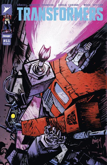 Coinz Comics, Image Comics, Transformers #11 D. Warren Johnson, M. Spicer Cvr (2024),  Cover