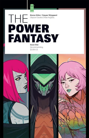 Coinz Comics, Image Comics, The Power Fantasy #1 2Nd Printing C. Wijngaard Var. Cvr (2024),  Cover