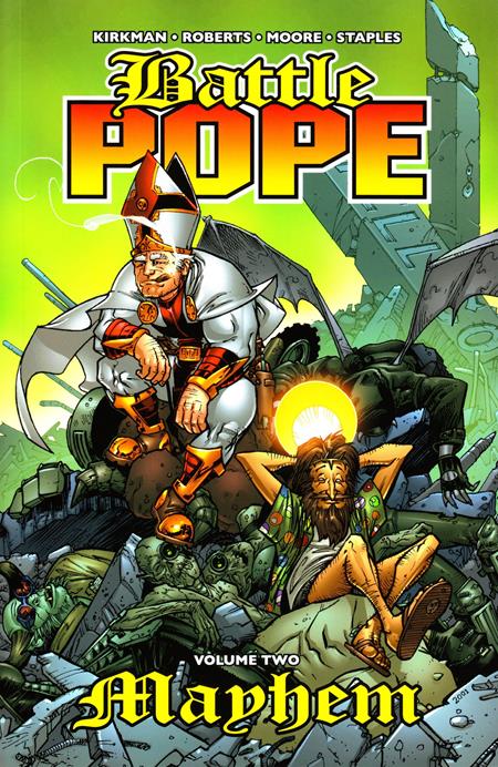 Battle Pope Vol 02 Mayhem [TPB] M. Roberts Cvr (2006)