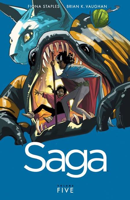 Saga Vol 05 [TPB] F. Staples Cvr (2015)