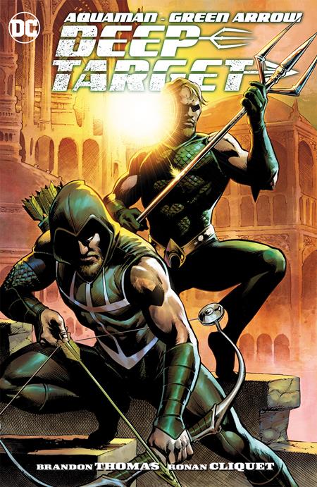 Aquaman Green Arrow Deep Target [TPB] M. Santucci Cvr (2022)