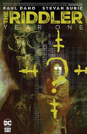 Riddler Year One [HC] B. Sienkiewicz Cvr (2023)