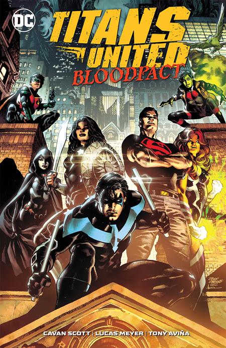 Titans United Bloodpact [TPB] E. Barrows Cvr (2023)