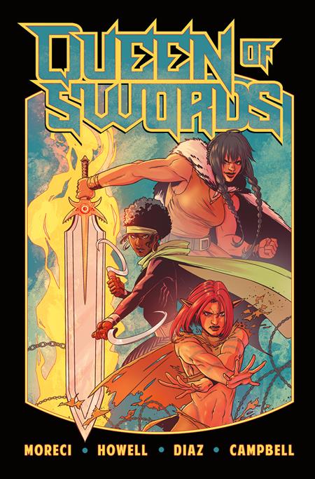 Queen Of Swords A Barbaric Story Vol 1 [TPB] C. Howell Cvr (2024)