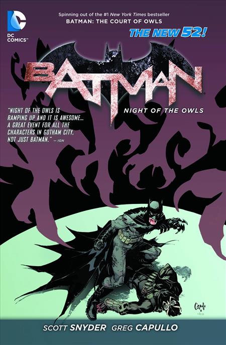 Batman Night Of The Owls (N52) [TPB] Capullo, Greg Cvr (2013)