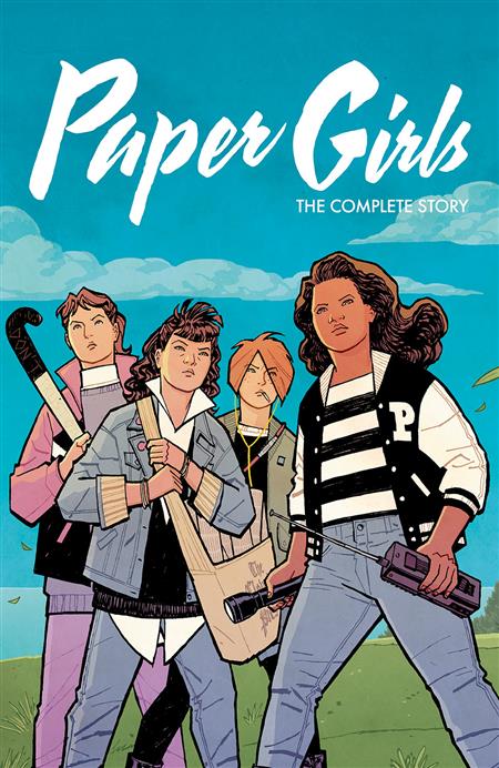 Paper Girls Complete Story [TPB] Chiang, Cliff Cvr (2021)