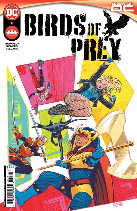 Coinz Comics, Dc Comics, Birds Of Prey #2 L. Romero Cvr (2023),  Cover