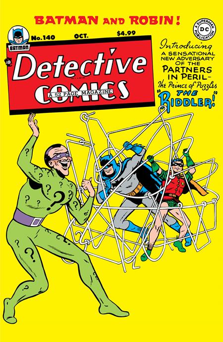 Coinz Comics, Dc Comics, Detective Comics #140 Facsimile Edition #140 Facsimile W. Mortimer Cvr (2023),  Cover