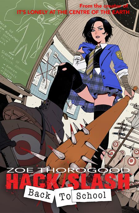 Coinz Comics, Image Comics, Hack Slash: Back To School #1 Z. Thorogood Cvr (2023),  Cover