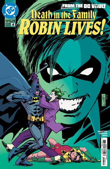 From The DC Vault: Death In The Family: Robin Lives #4 R. Leonardi Main Cvr. (2024)