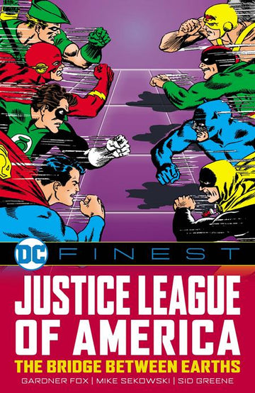 Dc Finest Justice League Of America The Bridge Between Earths [TPB] M. Sekowsky, M. Anderson Cvr (2024)