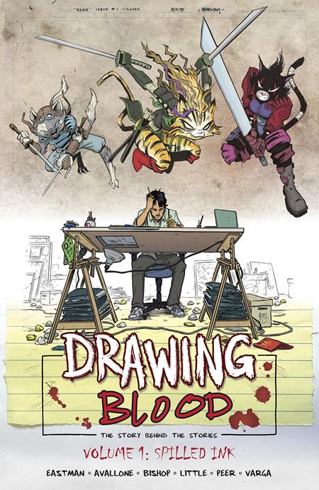 Drawing Blood Vol 01 Spilled Ink [TPB] B. Bishop, T. Esposito Cvr (2024)