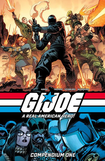 Gi Joe A Real American Hero Compendium Book 01 Book Market Andy Kubert & Brad Anderson Cvr [TPB] A. Kubert, B. Anderson Cvr (2024)