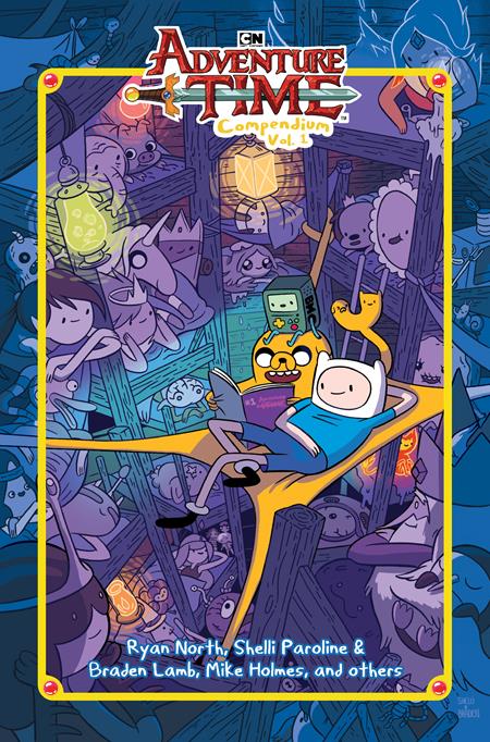 Adventure Time Compendium Vol 1 Direct Market Exclusive [HC] S. Paroline a. Braden Lamb Cvr (2024)