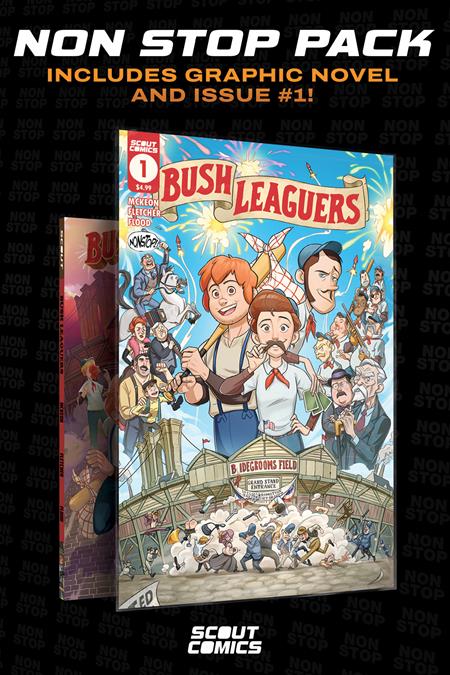 Bush Leaguers Collectors Pack #1 And Complete (Nonstop) (Resolicit) (TPB) J. Flood, D. Minonne 12/4/24 Presale