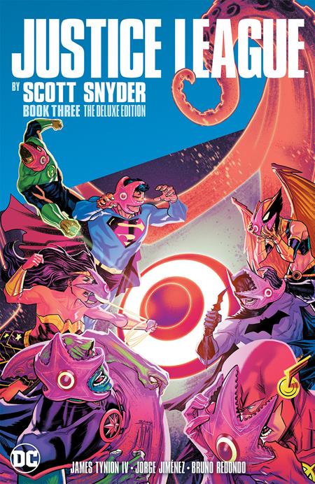 Justice League By Scott Snyder Deluxe Edition Book 03 [HC] F. Manapul Cvr (2022)