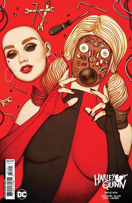 Coinz Comics, Dc Comics, Harley Quinn #34 J. Frison Cvr (2023),  Cover