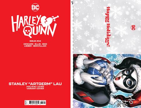 Coinz Comics, Dc Comics, Harley Quinn #34 S. Artgerm Lau Cvr (2023),  Cover