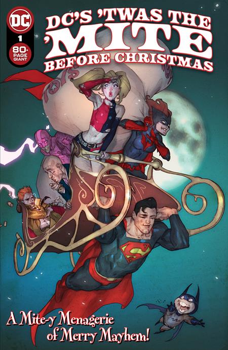 Coinz Comics, Dc Comics, Dc'S 'Twas The 'Mite Before Christmas #1 B. Caldwell Cvr (2023),  Cover