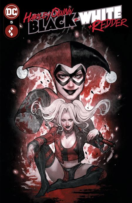 Coinz Comics, Dc Comics, Harley Quinn Black + White + Redder #5 R A S. Takeda Cvr (2023),  Cover