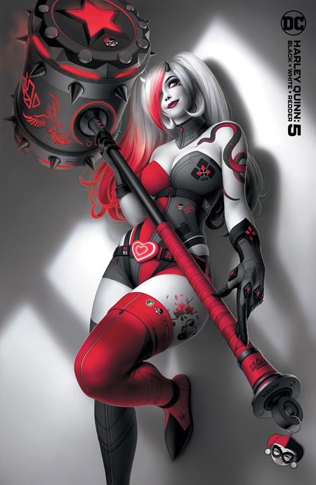 Coinz Comics, Dc Comics, Harley Quinn Black + White + Redder #5 R B W. Louw Cvr (2023),  Cover