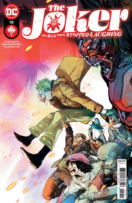 Coinz Comics, Dc Comics, Joker The Man Who Stopped Laughing #12 C. Di Giandomenico Cvr (2023),  Cover