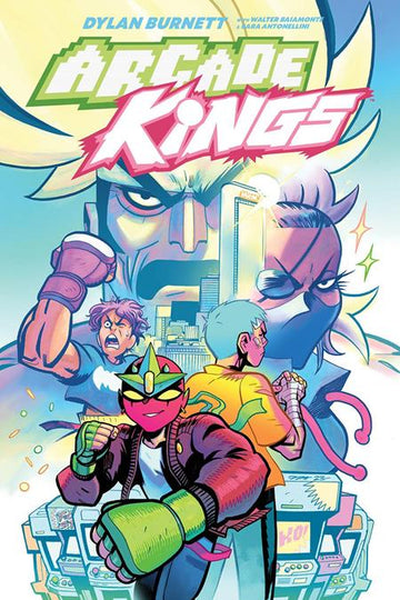 Arcade Kings Vol 01 [TPB] D. Burnett, W. Baiamonte Cvr (2023)