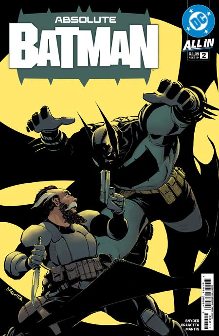 Absolute Batman #2 N. Dragotta Cvr 11/13/24 Presale