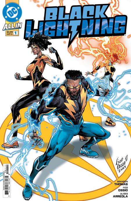 Black Lightning #1 F. Ossio Cvr 11/13/24 Presale