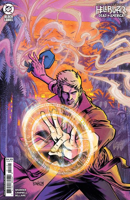 John Constantine Hellblazer Dead In America #11 Var. D. Bayliss Cvr 12/18/24 Presale