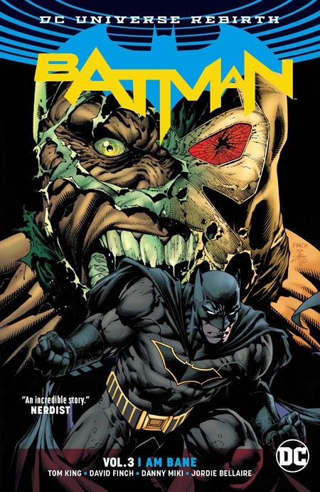 Batman (Rebirth) Vol 03 I Am Bane (2024 Edition) (TPB) D. Finch, D. Miki 12/25/24 Presale