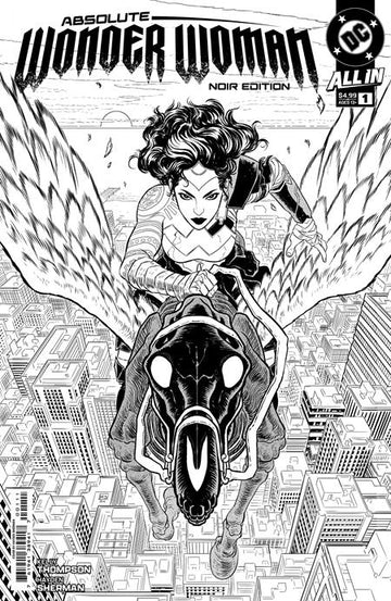 Absolute Wonder Woman: Noir Edition #1 H. Sherman Main Cvr. (2024)