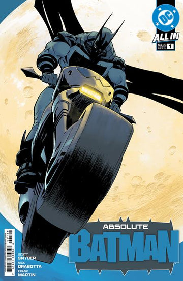 Absolute Batman #1 3rd Printing N. Dragotta Cvr 11/27/24 Presale