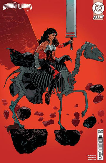 Absolute Wonder Woman #1 2nd Printing J. Spokes Var. (2024)