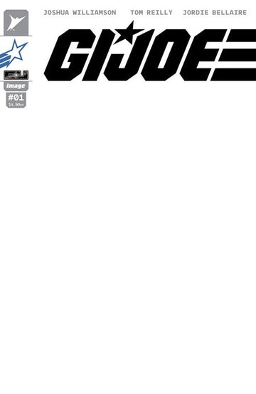 Gi Joe #1 Blank Var. Cvr 11/13/24 Presale