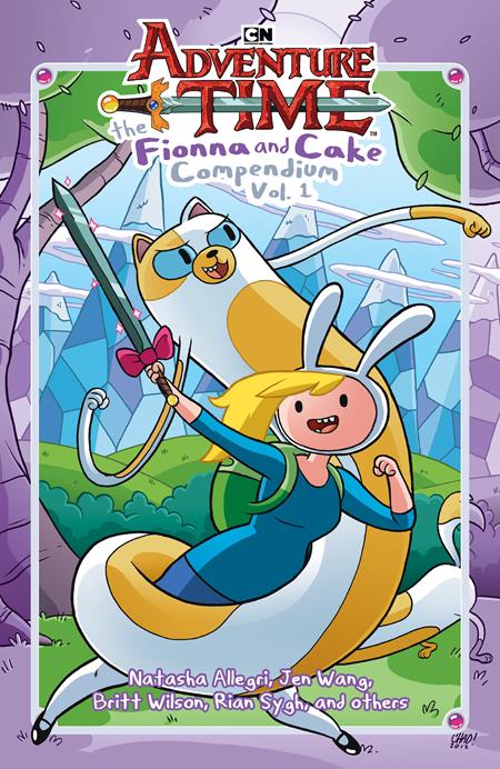 Adventure Time Vol 1 The Fionna And Cake Compendium [TPB] C. Thomas, Z. Sterling Cvr (2024)