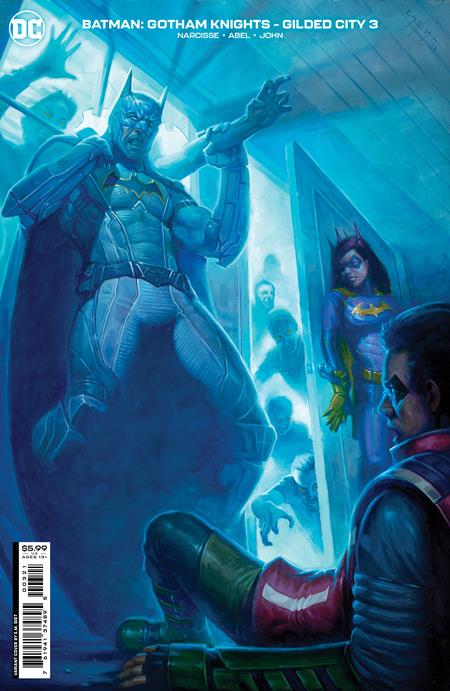 Coinz Comics, Dc Comics, Batman Gotham Knights – Gilded City #3 E.M. Gist Cvr (2023),  Cover