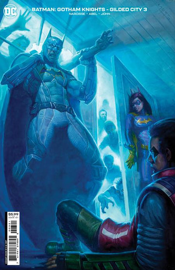 Coinz Comics, Dc Comics, Batman Gotham Knights – Gilded City #3 E.M. Gist Cvr (2023),  Cover