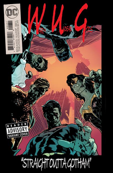 Coinz Comics, Dc Comics, Dceased War Of The Undead Gods #6 J. Spokes Cvr (2023),  Cover