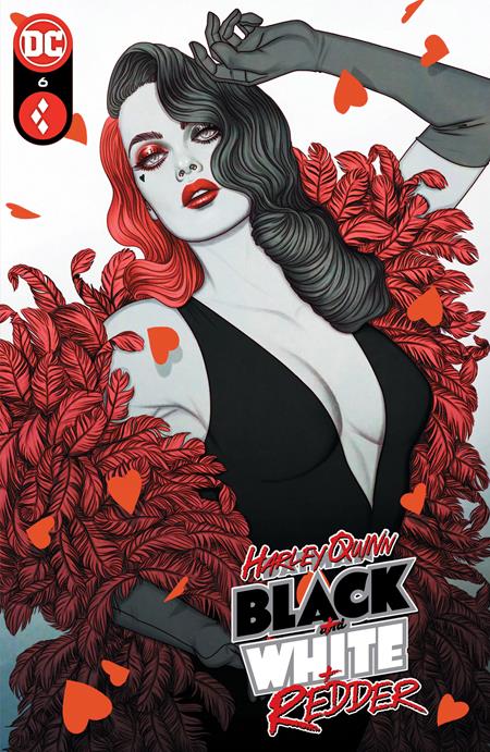 Coinz Comics, Dc Comics, Harley Quinn Black + White + Redder #6 J. Frison Cvr (2023),  Cover