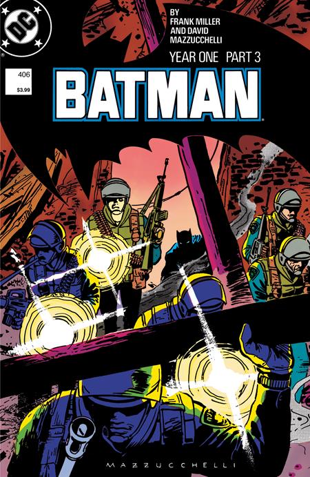 Batman #406 Facsimile D. Mazzucchelli (2023)