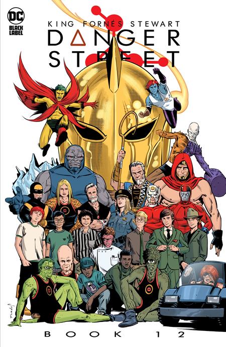  DANGER STREET #12 (2023)- CVR A JORGE FORNES, CVR B BRUNO REDONDO CARDSTOCK VAR- DC COMICS- Coinz Comics 