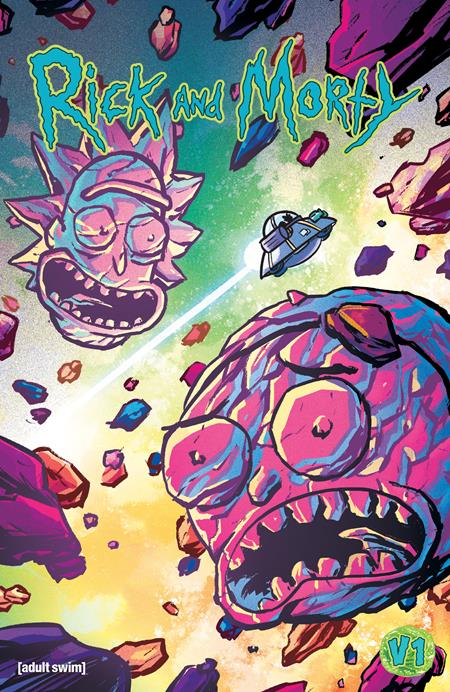 Rick And Morty Vol 1 The Space Shake Saga Part 1 [TPB] F. C. Stresing Cvr (2023)