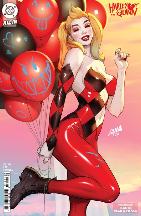 Harley Quinn #46 Artist Spotlight Var. D. Nakayama Cvr 12/25/24 Presale