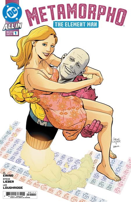 Metamorpho The Element Man #1 S. Lieber Cvr 12/25/24 Presale