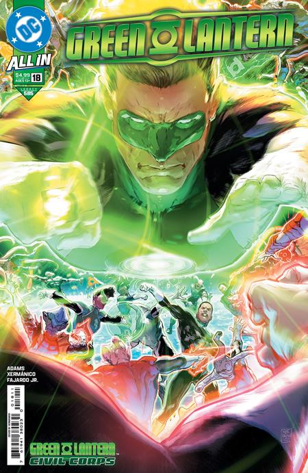 Green Lantern #18 Xermanico Cvr 12/11/24 Presale