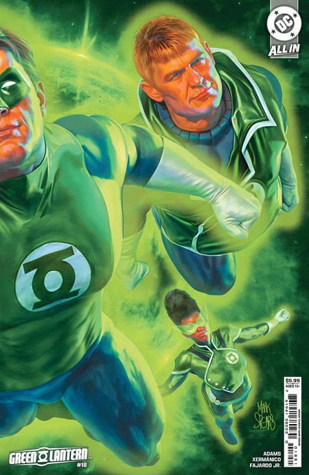 Green Lantern #18 Var. M. Spears Cvr 12/11/24 Presale