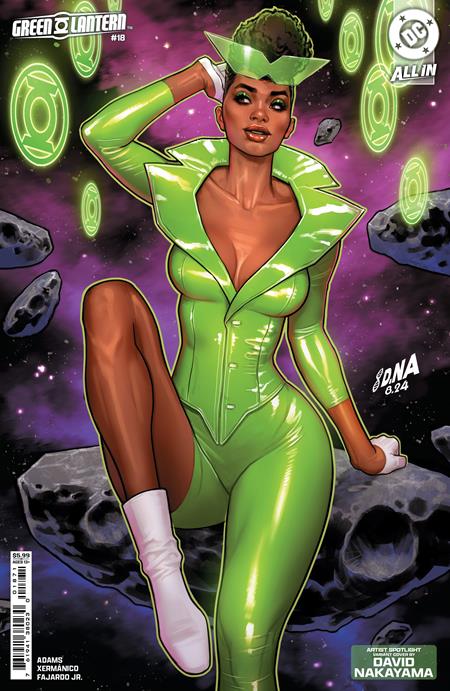 Green Lantern #18 Artist Spotlight Var. D. Nakayama Cvr 12/11/24 Presale