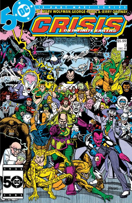 Crisis On Infinite Earths # Facsimile Foil Var. G. Perez Cvr 12/18/24 Presale